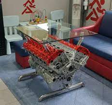 A guide on how to build your very own engine coffee table from an old engine, built using a renault sport clio 172 engine it lives on again after being pulle. Buy Motor Lamborghini Aventador V12 Motor Table Engine Block Table Coffee Table Engine Show Original Title Online In Qatar 223656358935