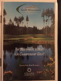 Things were so fractured and wild at home. Gold Mountain Golf Club Olympic Course Tiger Golf Traveler