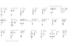 grohe single lever basin mixer dwg