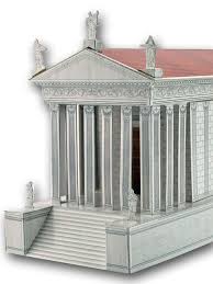 La maison carree 33 photos 35 avis lieu batiment. Papiermodelle Bastelbogen Romer Maison Carree In Nimes Bastelvorlage Romischer Tempel Gebaude