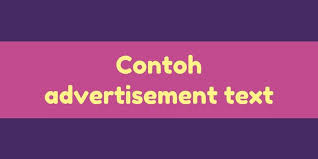 Contoh iklan minuman dalam bahasa inggris. Contoh Advertisement Text Halaman All Kompas Com