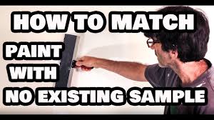 How To Match Paint Without A Sample Or Original Paint Can