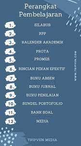 Check spelling or type a new query. 12 Perangkat Pembelajaran Lengkap Dan Terbaru Untuk Guru