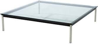Le corbusier, lc 10 coffee table, circa 1980. Le Corbusier Square Coffee Table Lc10 Home And Office Furniture