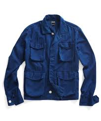 Indigo Shirt Jacket Mode Vetements Fringues
