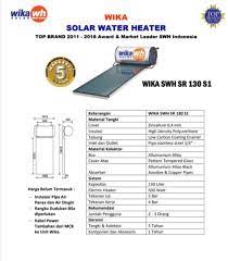 Free delivery and returns on ebay plus items for plus members. Pemanas Air Tenaga Surya Swh Sr130s1 Solar Water Heater Shopee Indonesia
