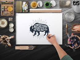 Free Psd Artwork Design Art Lab Mockup Free Logo Mockup Mockup Free Psd Logo Design Mockup