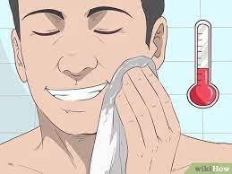Press a warm washcloth against the cut for 30 seconds, until bleeding slows or stops. 13 Ways To Treat Razor Nicks And Cuts Wikihow