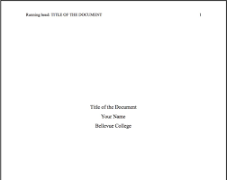 A student paper should also include course information. Apa Style Health Sciences Education And Wellness Institute