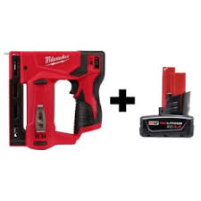 Check amazon for the latest discounts and promotions on what many view as one of the best we can simply conclude that the milwaukee m12 cordless polisher/sander is only for small projects. Milwaukee M12 12 Volt Lithium Ion Cordless 3 8 In Crown Stapler With 4 0 Ah M12 Battery Housmu Hardware