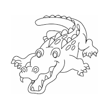 Crocodile Dessin Trouvez Un Dessin De Crocodile A Imprimer Avec Tete A Modeler