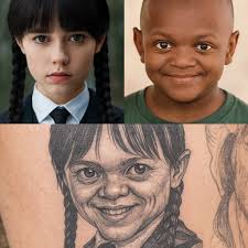 Not sure this is the Wednesday tattoo that they envisioned.