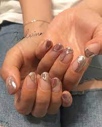 risa kawamuraさんはinstagramを利用しています デザインミラーネイル ピンクバージョン 最高に絶妙でかわいいかわいいとずっとゆってくれました ありがとう にあってるよ モテるよ ご予約 お問い合わせはd nails trendy nails gel nails