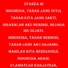 Indonesia, tanah yang suci apa makna di balik indonesia raya tiga stanza tersebut? Postagens Do Blog Goodsiteaf