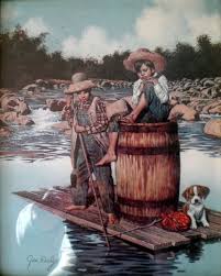 Jim Daly 1940 Art Childrens Wall Art Lithograph Print