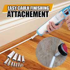 Whenever i apply paint to the area it just slides off. Caulk Nozzle Scraper Set Reusable Nozzle Plus And Silicone Caulking Tools Painting Supplies Wall Treatments Tools Home Improvement Urbytus Com