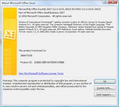 Determining Your Version Of Excel Microsoft Excel