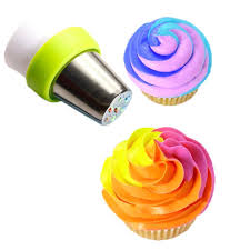 3 Color Cake Decorating Diy Tools Icing Piping Bag Nozzle Converter Cream Coupler Cake Decorating Tools For Cupcak Diy Cake Decorating Cream Decor Piping Icing