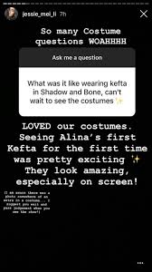 Jessie mei li, who plays the show's protagonist alina starkov, was a teaching assistant when they saw firsthand how popular the books were, but it wasn't until they auditioned when news broke that netflix was adding shadow and bone to their production slate, followers of the original series were elated. Jessie Mei Li S Response To Questions About The Netflix Show And The Keftas Grishaverse