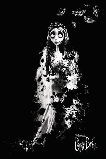 Poster Corpse Bride - Emily | Wall Art | 3+1 FREE | Abposters.com