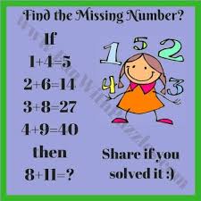 Check spelling or type a new query. Mathematics Logic Brain Cracking Problems With Answers Math Brain Teasers Math Logic Puzzles Brain Teasers