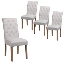 High back & deep, supportive seat for lingering comfort. Yaheetech Dining Chairs Dining Room Chair Living Room Side Chairs Tufted Parsons Chairs With Solid Wood Legs For Hotel Restaurants Wedding Banquet Meeting Celebration Set Of 4 Buy Online In Bahamas At