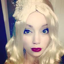 I just finished sewing the dress then I'll move