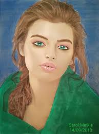 The many faces, and hands? ;-), of our illustrious leader, founder,  designer, graphic artist and editor extraordinaire. The beautiful Debra  Ferrell!