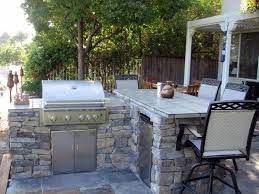 I'm building one with hardie backer board and looking to texture it nice job with yours! Top 50 Best Built In Grill Ideas Outdoor Cooking Space Designs Outdoor Cooking Spaces Backyard Grilling Area Outdoor Bbq