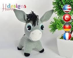 Amigurumi Esek Yapilisi Ile Ilgili Gorsel Sonucu Esek Oyuncak Amigurumi