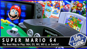 The performance for most of my nintendo 64 games was great. The Best Way To Play Super Mario 64 N64 Ds Wii Wii U Or Switch My Life In Gaming Youtube