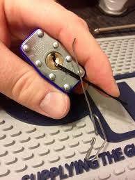 After this, take your paperclip and bend it out. Improvised Tools Laminated Steel Padlock Picked With Paper Clip Bobby Pin Lockpicking