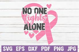Holiday posters, banners, cards and much more, all ready to download in jpg and svg. No One Fights Alone Graphic By Mintymarshmallows Creative Fabrica