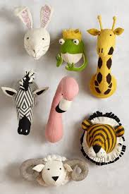 Gift Guide For The Kiddos Kids Room Animal Heads Kids Decor