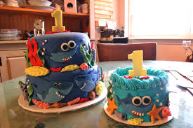 Baby Shark 1st Birthday Smash Cake Baby Shark Cake Finished Cake And Smash Cake Shark Birthday Baby Shark Cake Smash