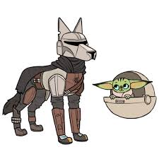 The Mandolorian Pet Foolery On Patreon Star Wars Humor Star Wars Fandom Star Wars Art