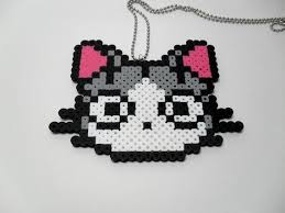 Chi En Perle Hama Perles A Tisser Motifs Perles Hama Motifs Perler