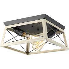Maybe you would like to learn more about one of these? Progress Lighting Briarwood Collection Two Light Flush Mount P350039 143 The Home Depot