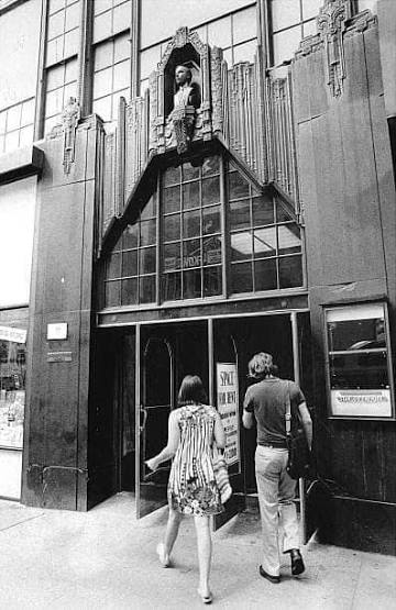 The Brill Building in New York City, a historic music industry hub