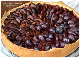 Tarte Aux Quetsches A L Alsacienne La Cuisine De Lilly Tarte Au Quetsches Tarte Quetsche