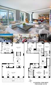 The Massive Upper West Side Apartment Allegedly Sold For 6 Million Less Than Its 56m As Penthouse Apartment Floor Plan Bungalow House Plans Condo Floor Plans