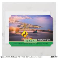 Queenstown Happy New Year Card 20xx Nz Zazzle Com In 2020 Happy New Year Design Happy New Year Cards Happy New Year