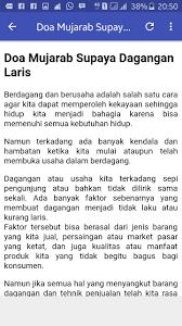 Dan kamu bisa bisa membuat toko online sendiri. Doa Agar Dagangan Laris Fur Android Apk Herunterladen