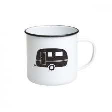 retro kitchen enamel mug caravan for nz