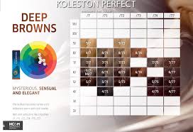 wella professionals koleston perfect presents the color deep browns wella haarfarbe haarfarben haare