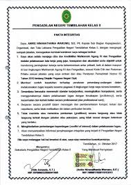 Penandatanganan disaksikan/diketahui oleh atasan memberi contoh dalam kepatuhan terhadap peraturan perundangâ·undangan dalam melaksanakan tugas, terutama kepada karyawan yang. Pakta Integritas 2017