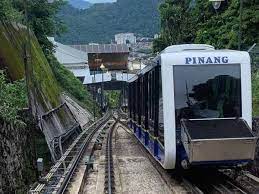 Kereta api kabel bukit bendera atau funikular adalah dua bahagian kereta api bukit yang mendaki bukit bendera daripada pekan air itam, berhampiran george town di pulau pinang, malaysia. Kereta Kabel Bukit Bendera Beroperasi Semula