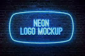 Download Download This Free Neon Mockup In Psd Designhooks