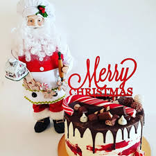 And to help you get on it, we've got some extraordinary christmas cake decoration ideas for you. Merry Christmas Acrylic Cake Topper Snowman Letters Acrylic Cupcake Topper For Xmas Party Christmas Cake Decorations 2019 Cake Decorating Supplies Aliexpress