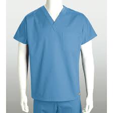 Icu By Barco Uniforms Unisex 1 Pocket Unisex V Neck Solid